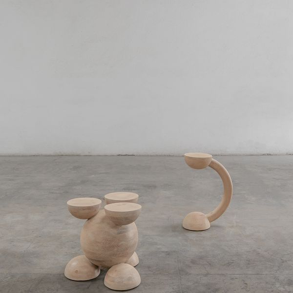 BLEO Stool III - Oak