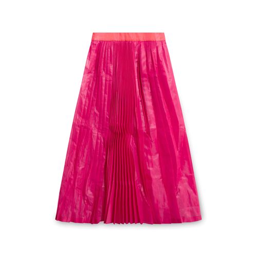 Vintage Facetasm Pleated Skirt - Hot Pink