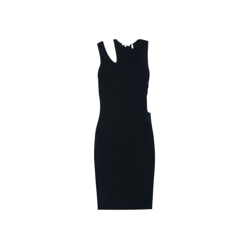 Helmut Lang Black Cutout Dress
