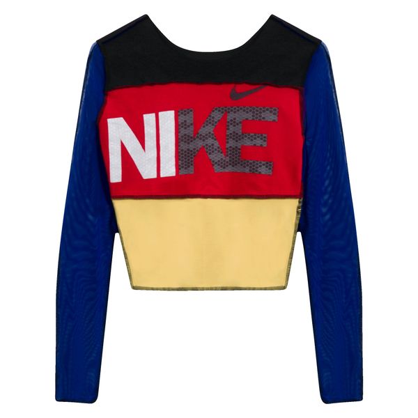 JJVintage Reworked Nike Long Sleeve Top in Primary                                