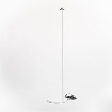 Aluminum White Tab Floor Lamp by Barber and Osgerby for Flos, 2021