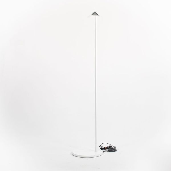 Aluminum White Tab Floor Lamp by Barber and Osgerby for Flos, 2021