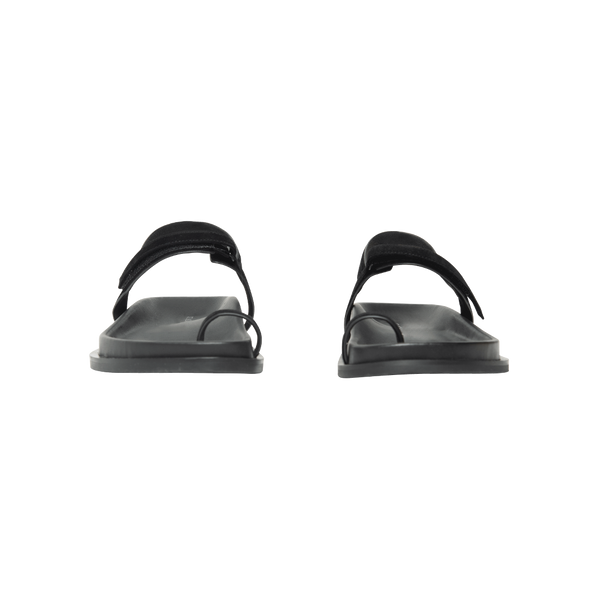 St. Agni Black Keko Sandals