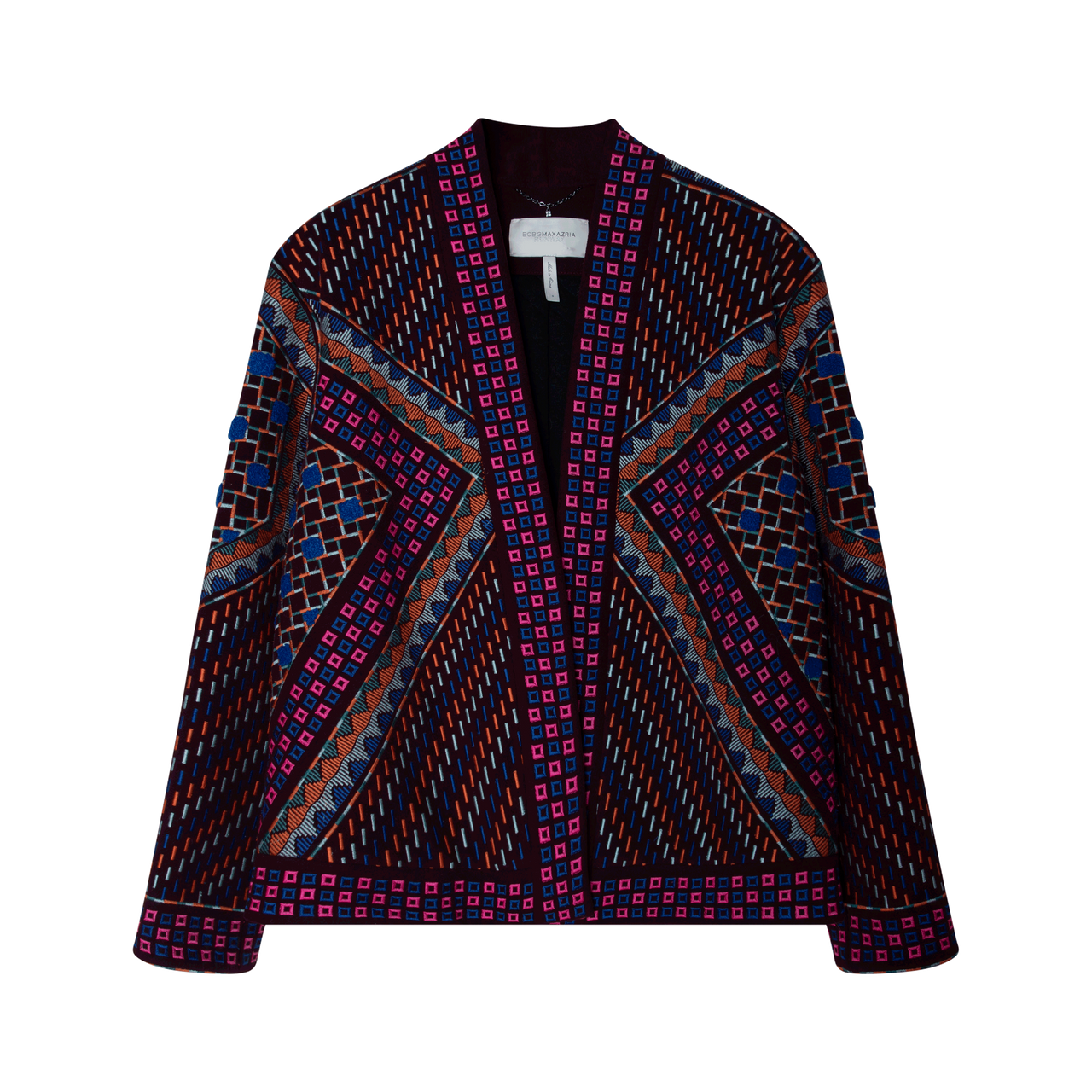 BCBGMAXAZRIA Runway FW 2015 Embroidered Coat by Agnes Azria Basic.Space