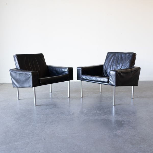 GE-34 Lounge Chair by Hans Wegner for Getama, 1957