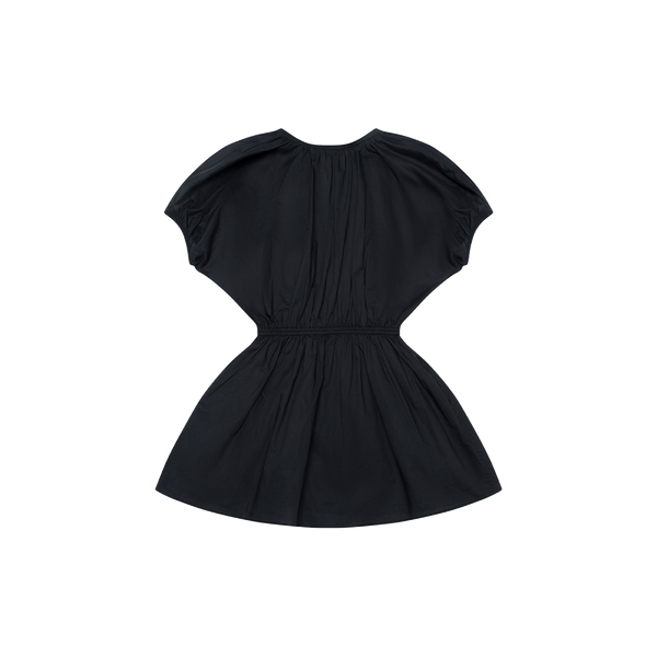 Matteau Black Cotton Shirt Dress