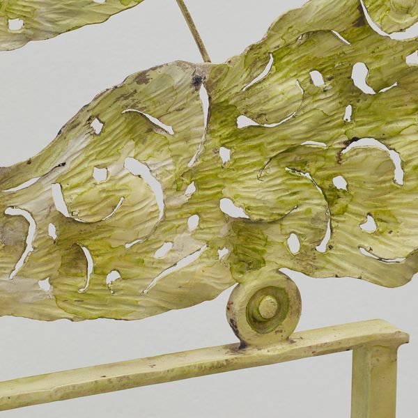 Salvino Marsura Coda Di Pavone Bed Headboard, Treviso, Italy, 2000s