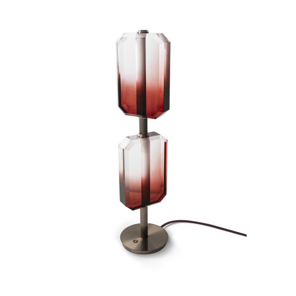 Lucente Red Table Lamp by Gupica