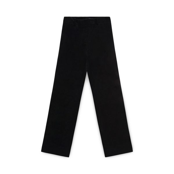 Alexander McQueen Black Velvet Pants