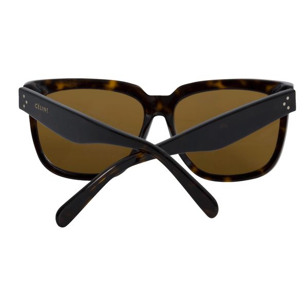Céline Flat Top Cat Eye Brown Tortoise Sunglasses
