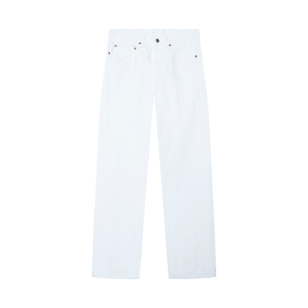 Levi's White 501 