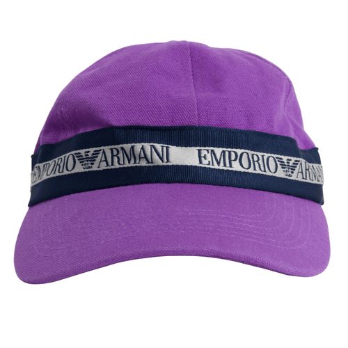 Vintage Emporio Armani Cap - Purple
