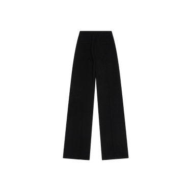 High Sport Kick Cropped Stretch-Cotton Flared Pants 