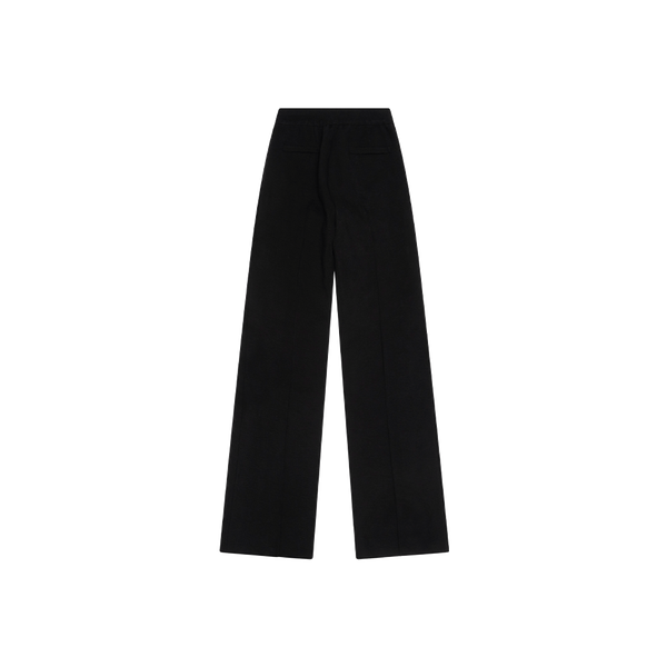 High Sport Kick Cropped Stretch-Cotton Flared Pants 