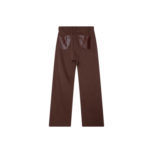 Loose Fit Pant in Brown