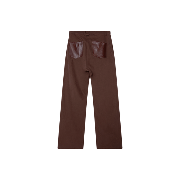 Loose Fit Pant in Brown