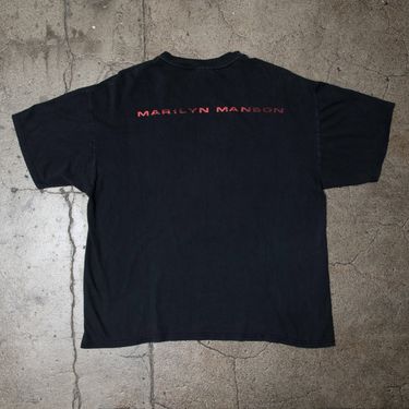 Vintage Black 'Marilyn Manson' t-shirt