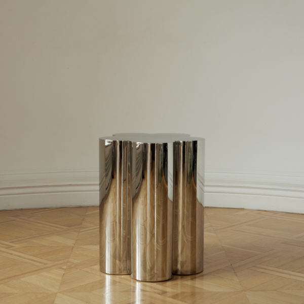Barvinok Side Table Silver