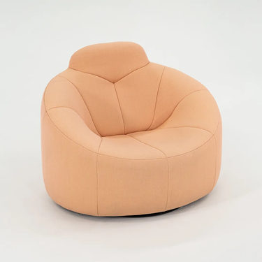 Orange Pumpkin High Back Swivel Lounge Chair by Pierre Paulin for Ligne Roset, 2023