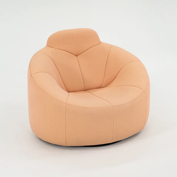 Orange Pumpkin High Back Swivel Lounge Chair by Pierre Paulin for Ligne Roset, 2023