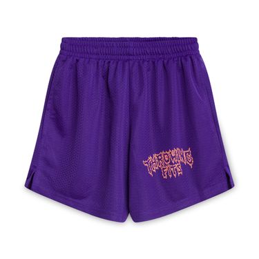 Throwing Fits Purple Mesh Shorts