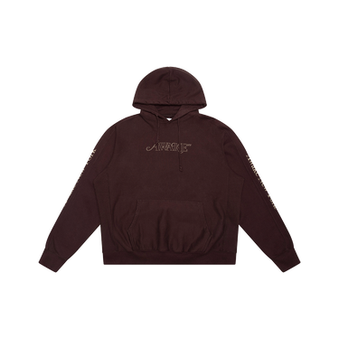 Awake NY Brown and Gold Hoodie