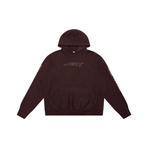 Awake NY Brown and Gold Hoodie