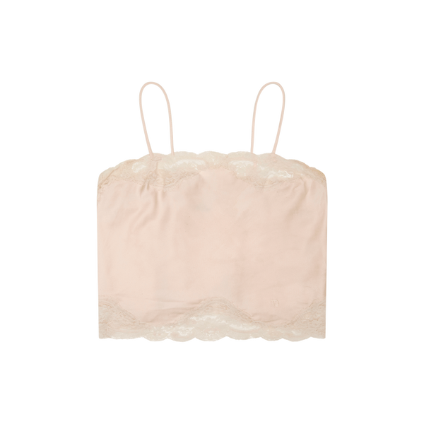 Christian Dior Silk and Lace Tank