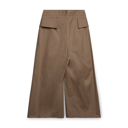 TheOpen Wide Leg Cropped Trousers