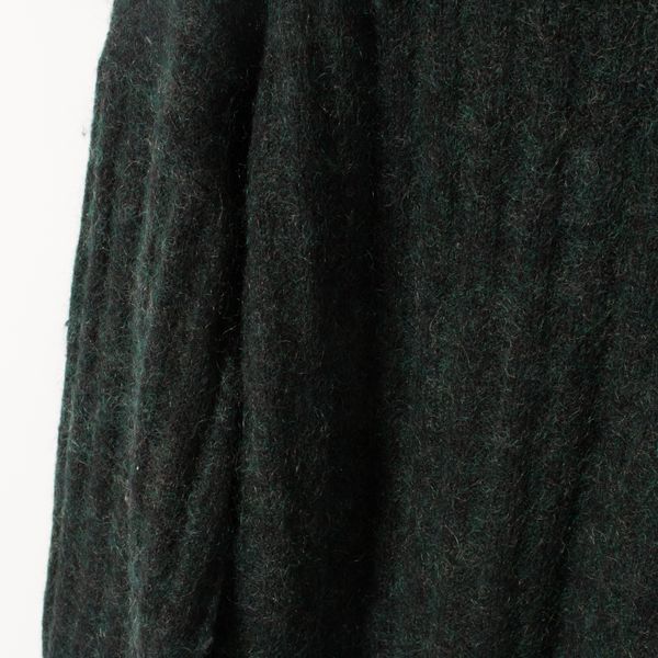 Acne Dania Forest Green Oversized Mohair Sweater