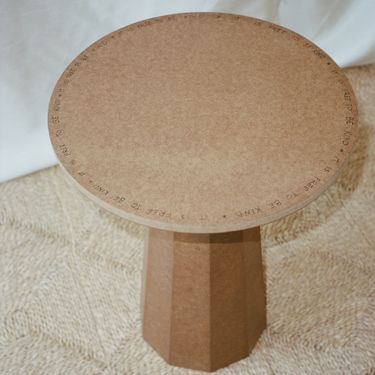 Lucille Side Table “It is free to be kind”