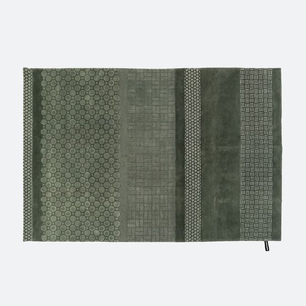 Jie Celadon Medium Green Rug by Neri & Hu for Nanimarquina, 2022