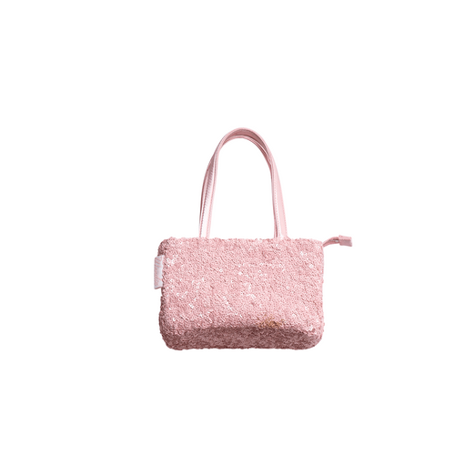 Weedie Baby Pink Sequin Mini Bag