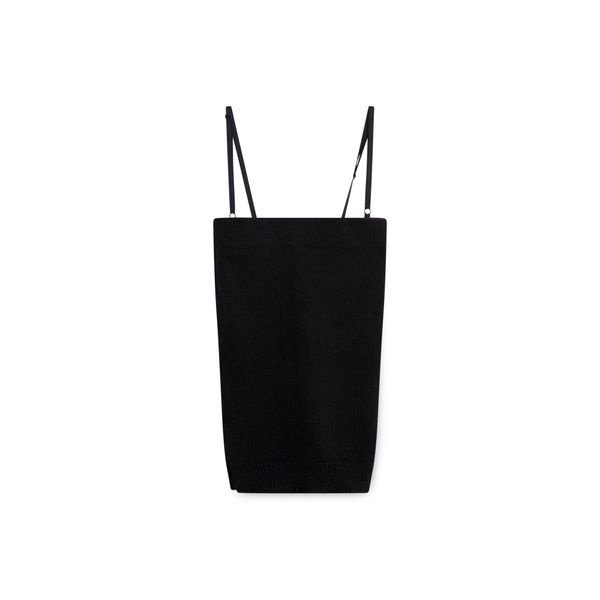Dolce & Gabbana Black Corset Knit Top