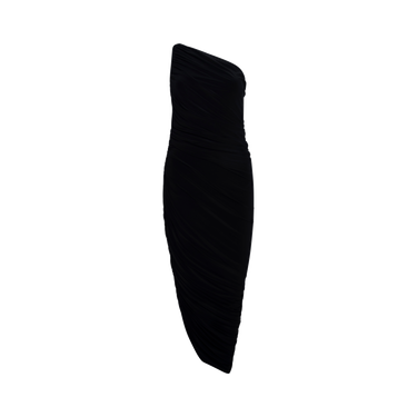 Norma Kamali Black Diana Gown