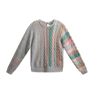 Valentino Vintage Striped Knit Sweater