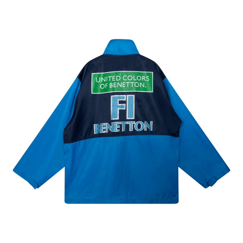 【未着用品】 Benetton Formula 1 ナイロンブルゾン Vintage Benetton Formula 1 Lightweight Jacket by Bryan Jay