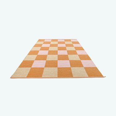 Arkad Checkerboard Rug by Gunilla Lagerhem Ullberg for Kasthall, 2022