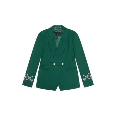 Escada Green Daisy Blazer