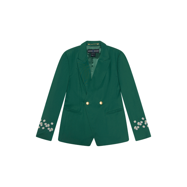 Escada Green Daisy Blazer