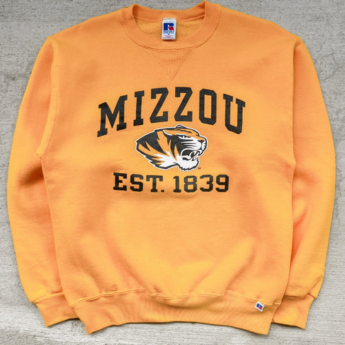 1990s Russell Athletic Mizzou Crewneck Sweatshirt