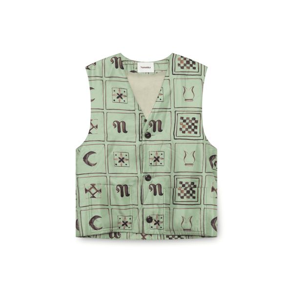 Nanushka Green Lio Vest