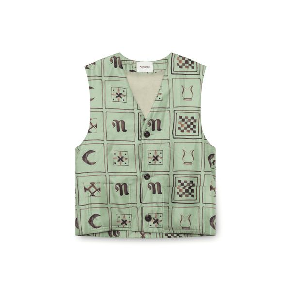 Nanushka Green Lio Vest