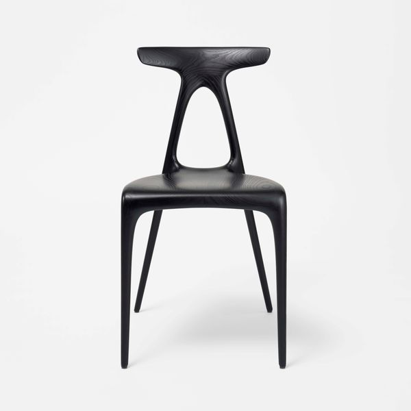 ALPHA DINING CHAIR | EBONIZED BLACK