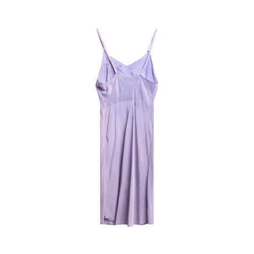 Eveliina Vintage Purple Slip Dress