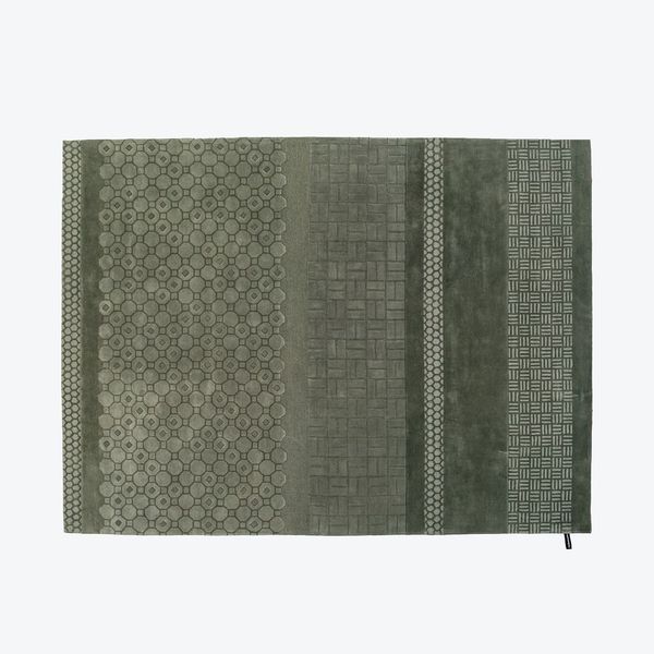 Jie Celadon Large Green Rug by Neri & Hu for Nanimarquina, 2022