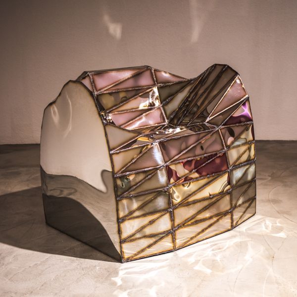 Metal Organic Loop Chair by Julian Mayor, 2023
