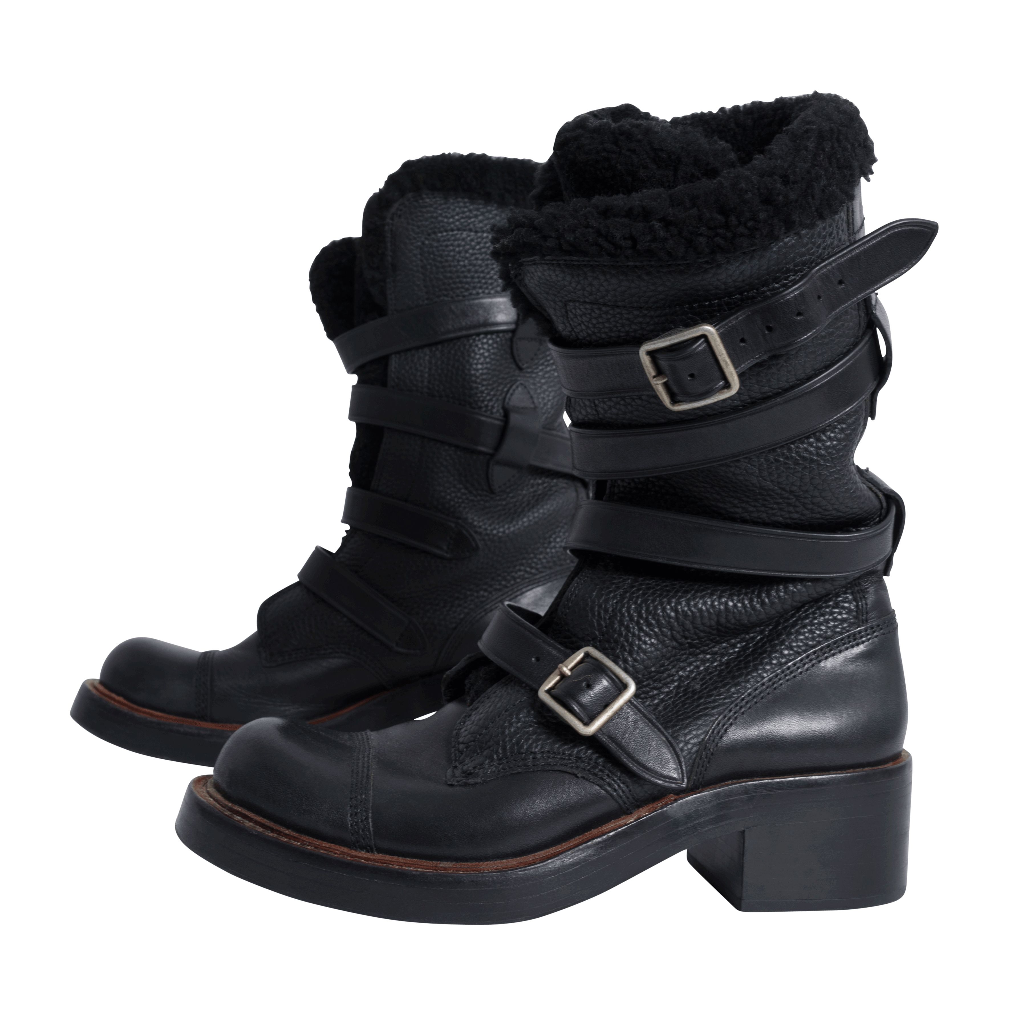 Coach Moto Hiker Boot with Shearling by Lisa Dengler Basic.Space