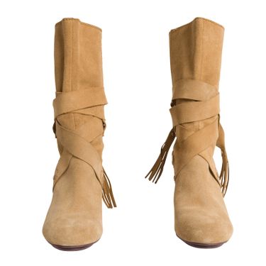See by Chloe Tan Suede Boots