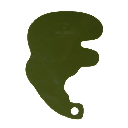 01 Curve Hand Mirror in Olive